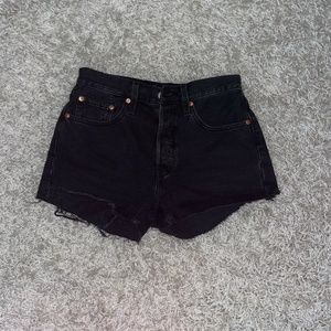 Levis 501 OG Black Shorts